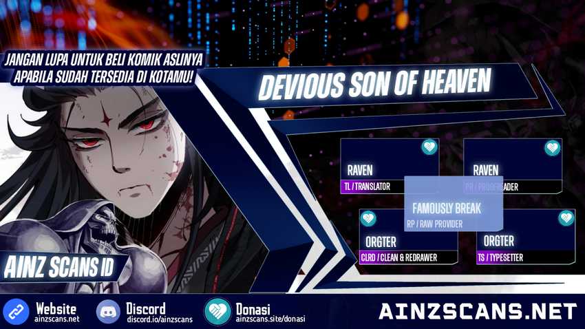 Devious Son Of Heaven Chapter 32 - 151