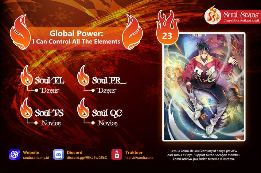 Global Power: I Can Control All The Elements Chapter 23 - 115
