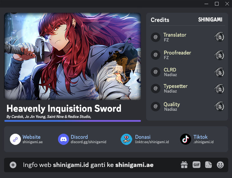 Heavenly Inquisition Sword Chapter 70 - 97