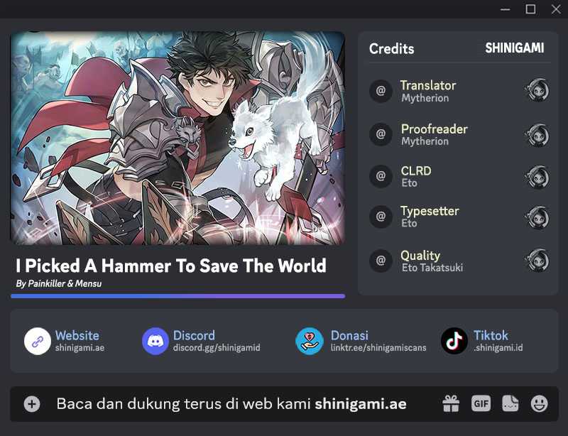 I Picked A Hammer To Save The World Chapter 54 - 139