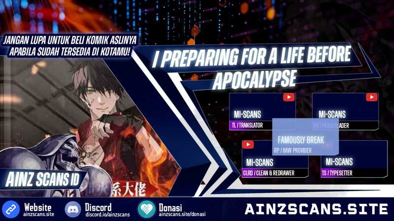 I Preparing For A Life Before Apocalypse Chapter 34 - 91