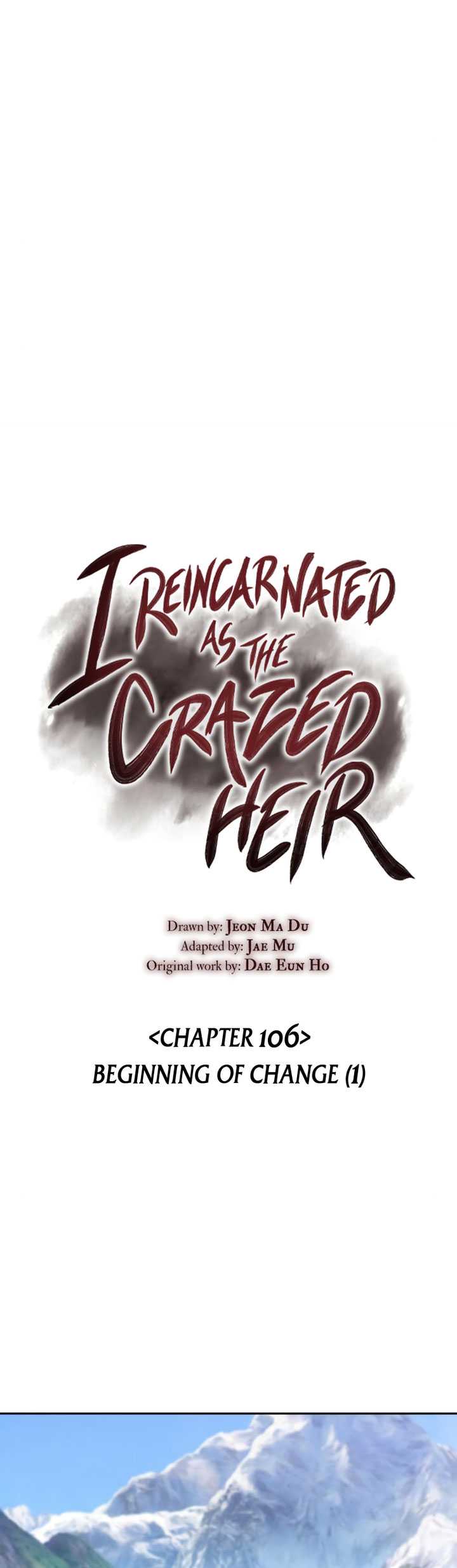 I Reincarnated As The Crazed Heir Chapter 106 - 551