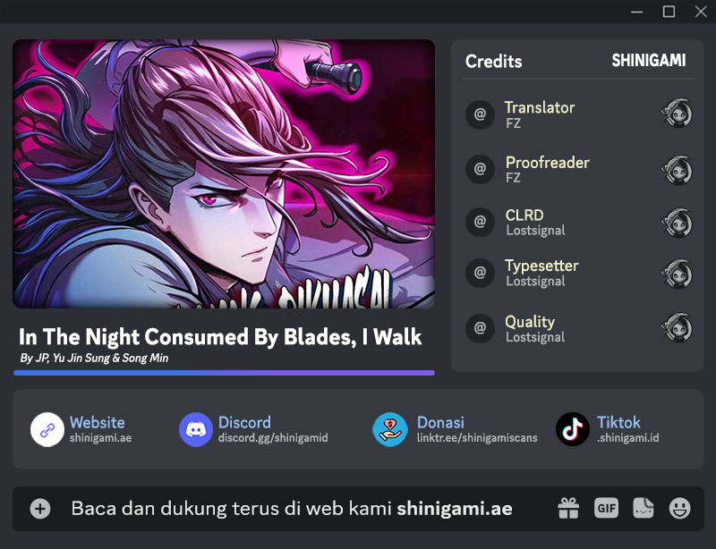 In The Night Consumed By Blades, I Walk Chapter 100 - 79