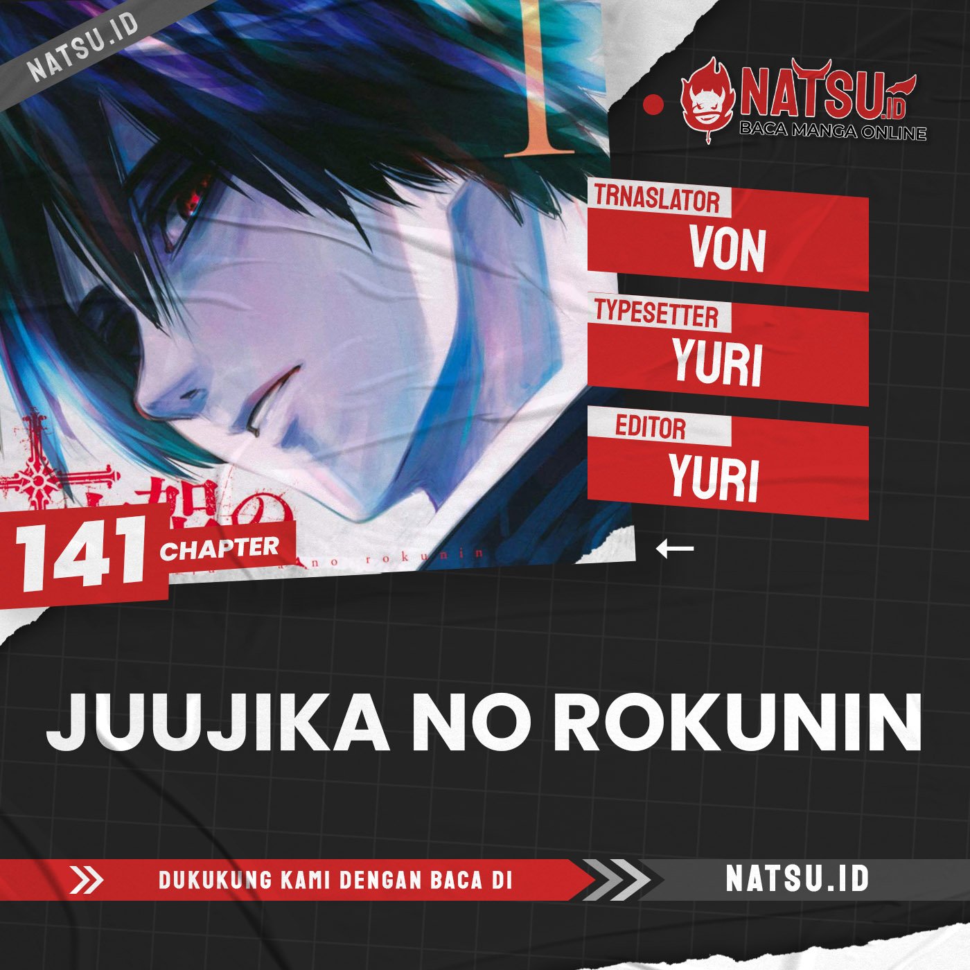 Juujika No Rokunin Chapter 141 - 133