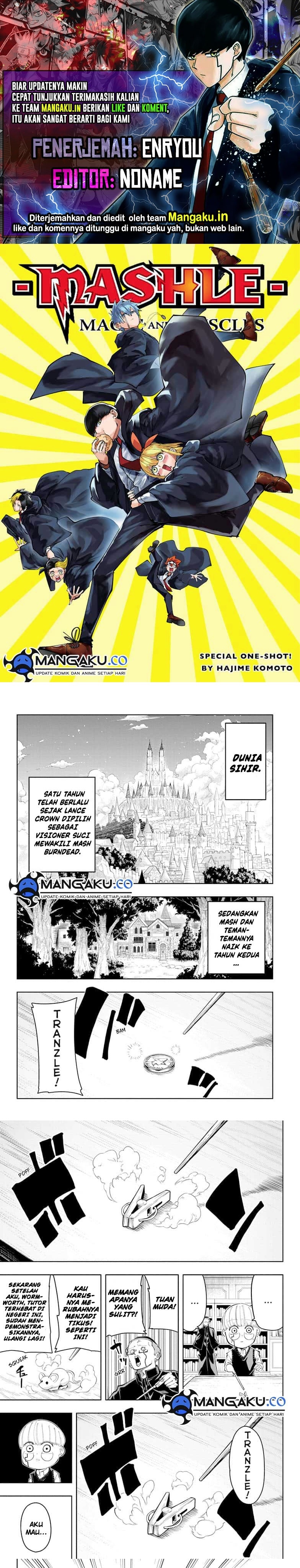 Mashle: Magic And Muscles Chapter 163.1 - 37