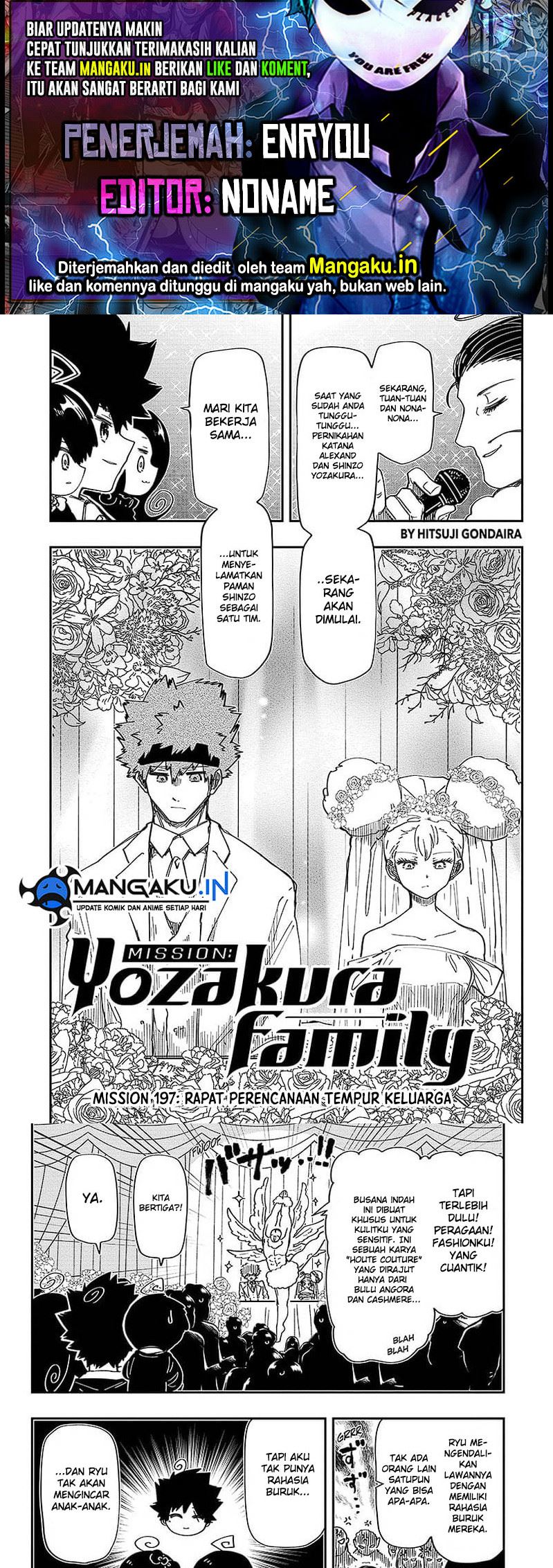 Mission: Yozakura Family Chapter 197 - 61