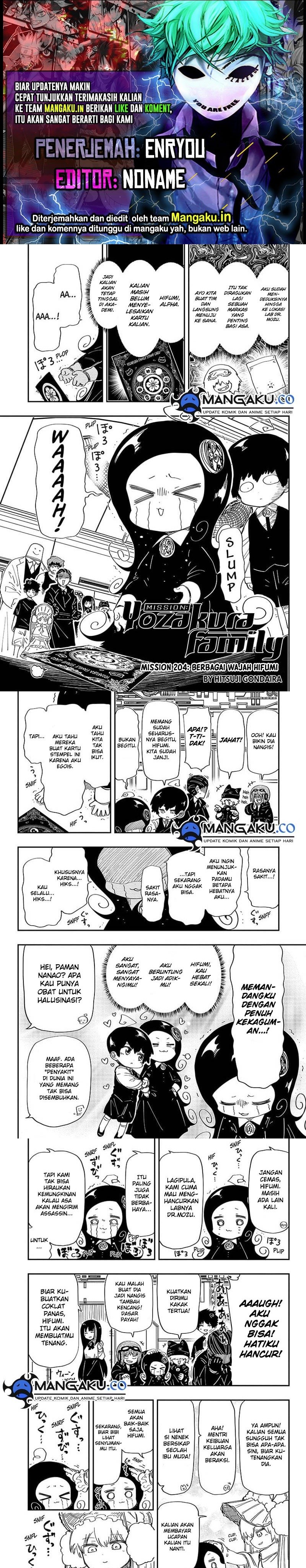 Mission: Yozakura Family Chapter 204 - 37
