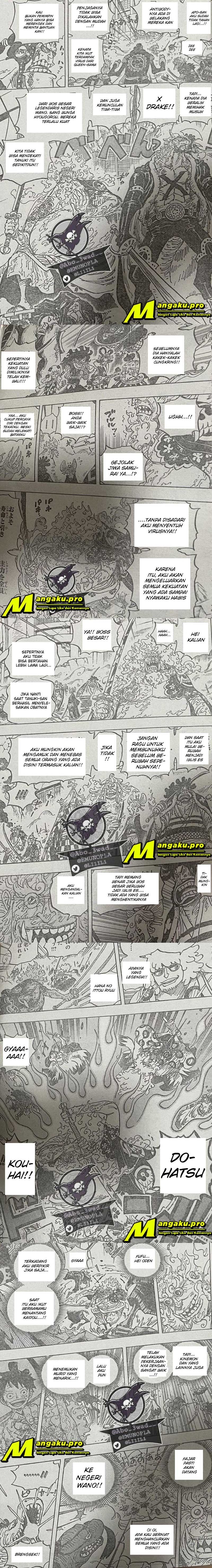 One Piece Chapter 1006 Lq - 27