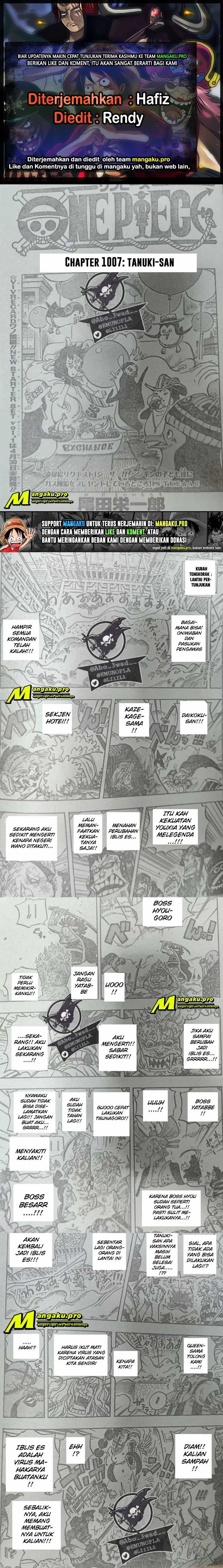 One Piece Chapter 1007 Lq - 31