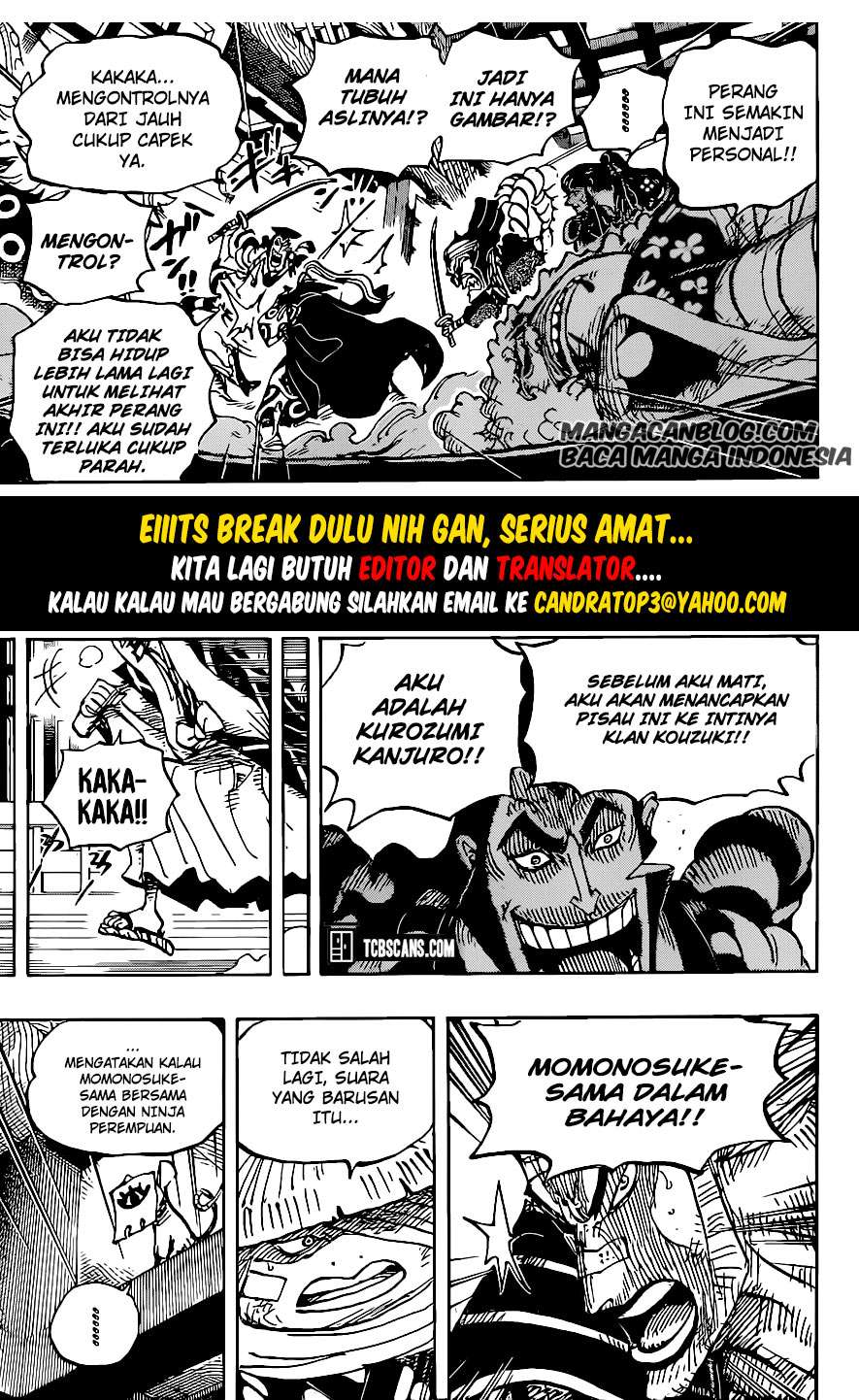 One Piece Chapter 1008 Hq - 109