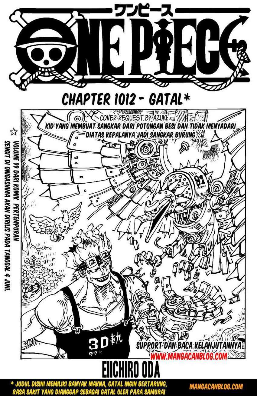 One Piece Chapter 1012 Hq - 85