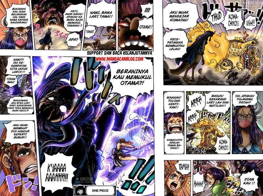 One Piece Chapter 1012 Hq - 111