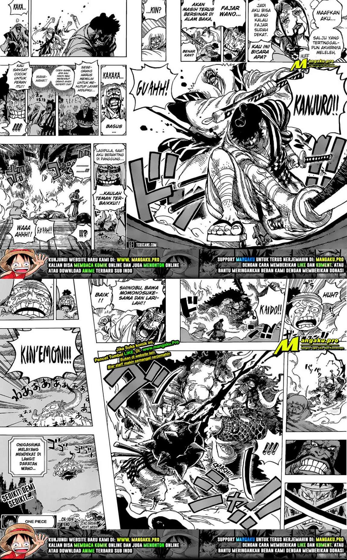 One Piece Chapter 1014Hq - 55