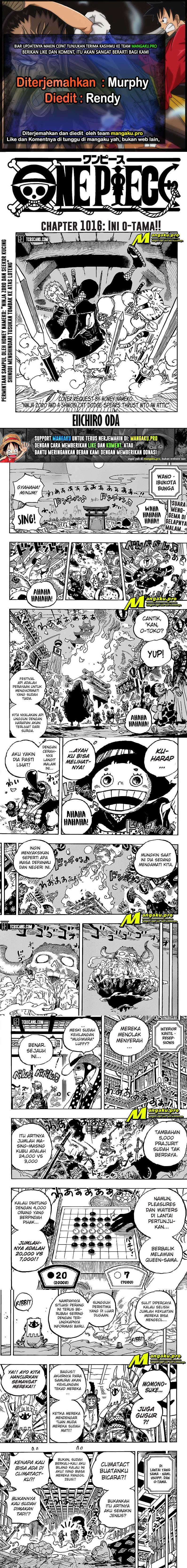 One Piece Chapter 1016 Hq - 31