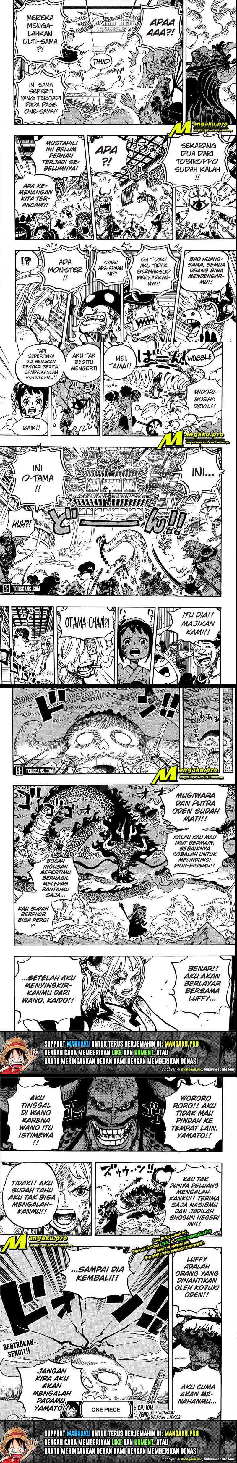 One Piece Chapter 1016 Hq - 39