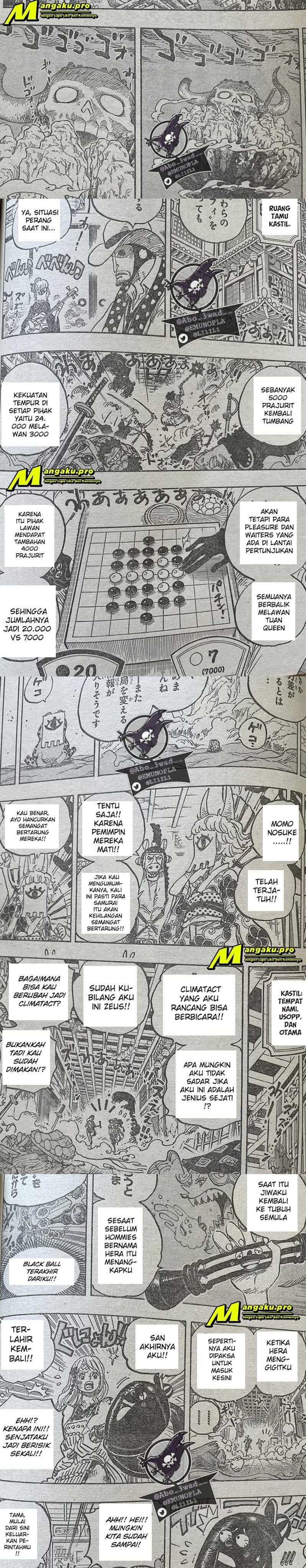 One Piece Chapter 1016 Lq - 47