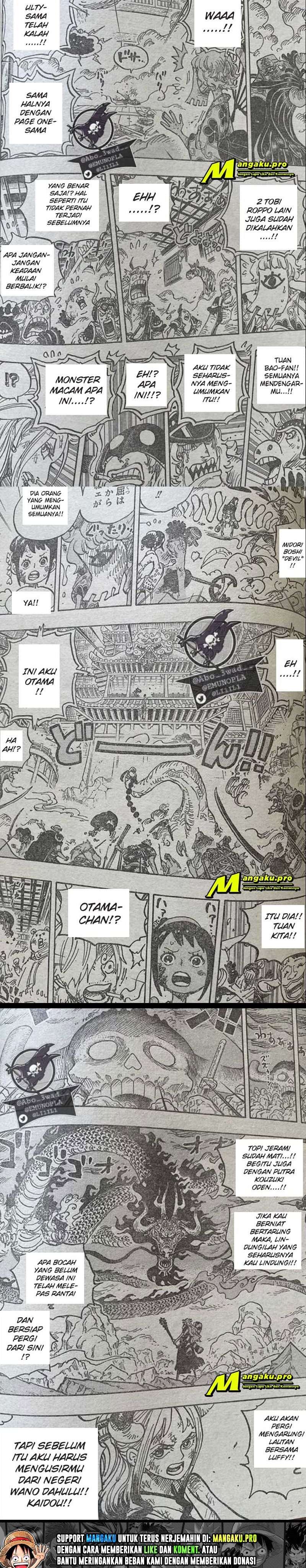 One Piece Chapter 1016 Lq - 53