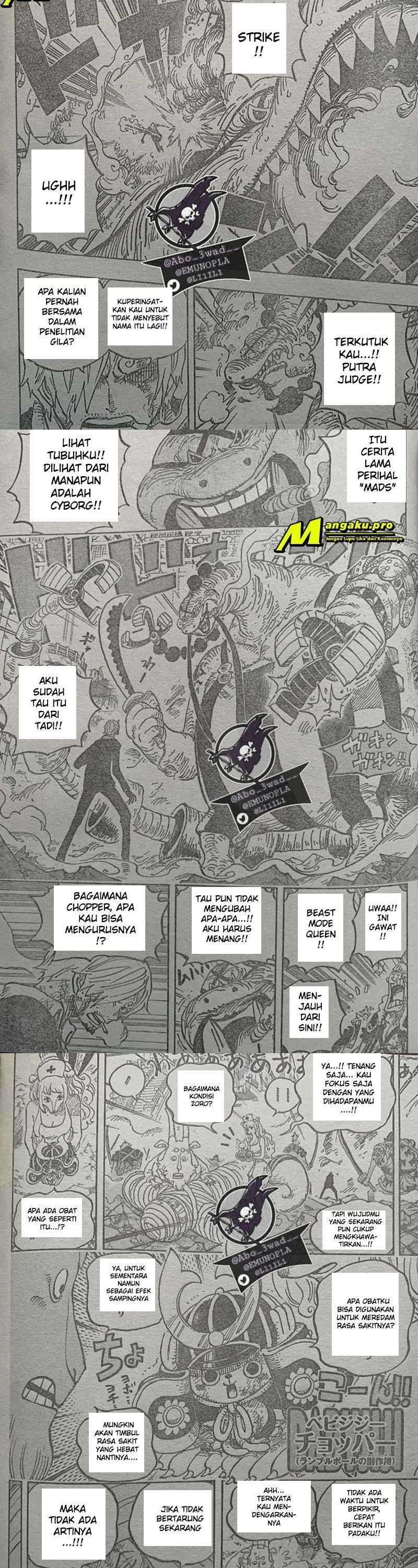 One Piece Chapter 1017 Lq - 57