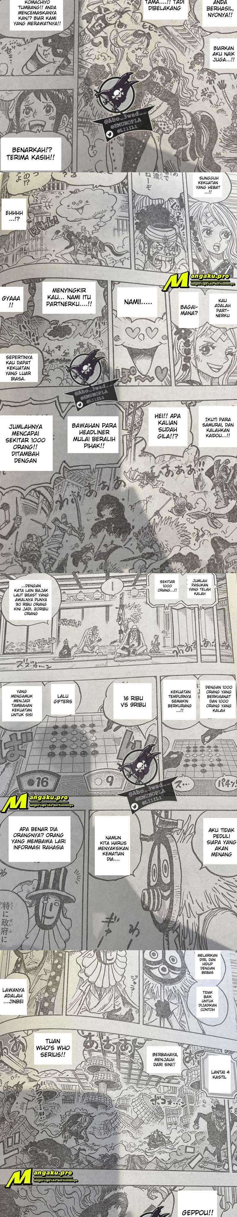 One Piece Chapter 1018 Lq - 39