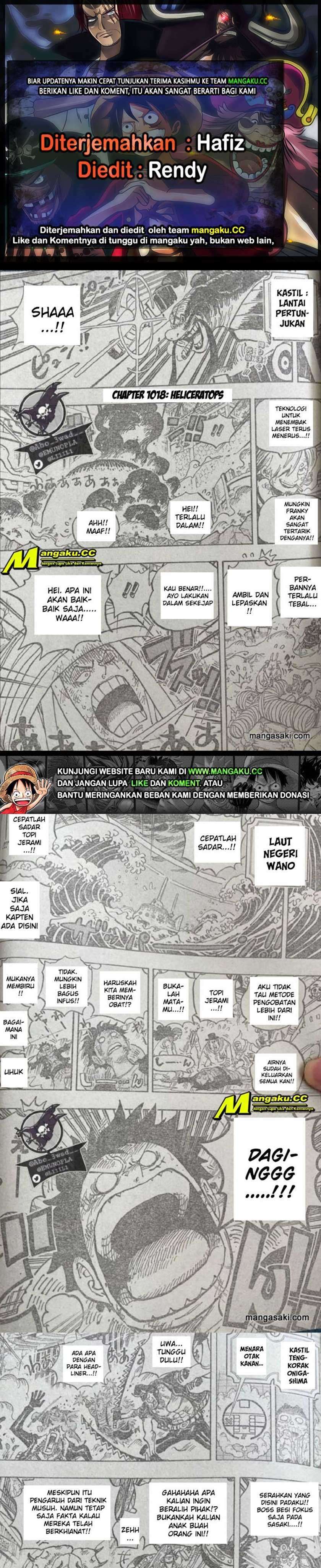 One Piece Chapter 1019 Lq - 31
