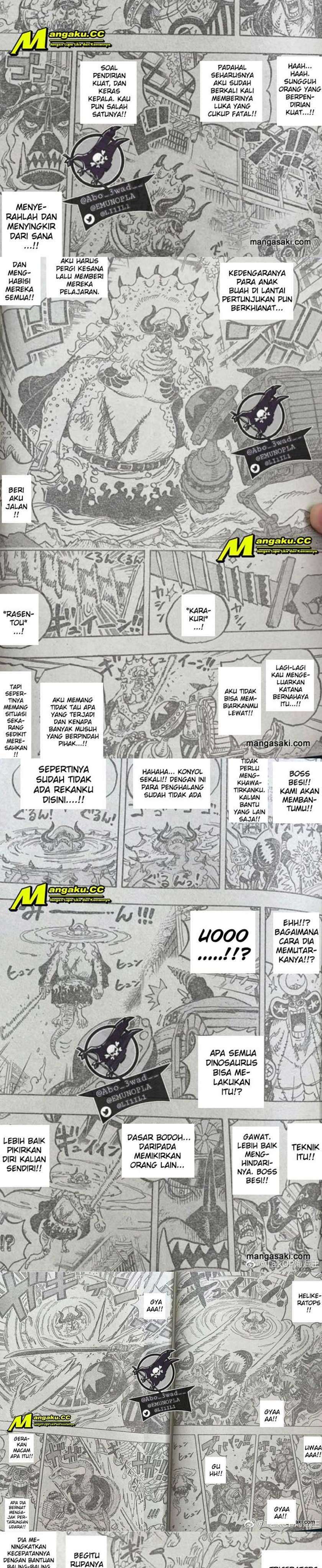 One Piece Chapter 1019 Lq - 33
