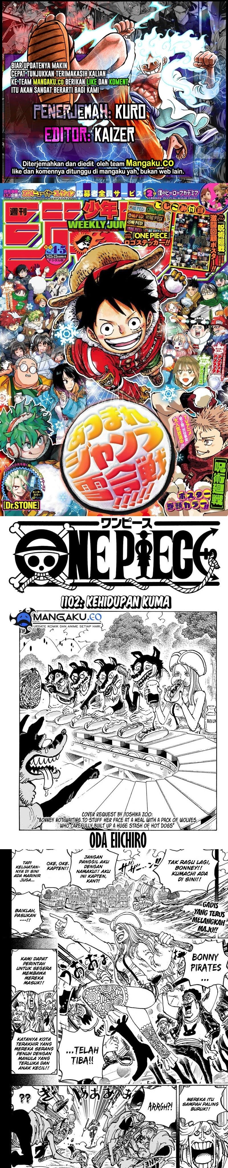 One Piece Chapter 1102 - 37