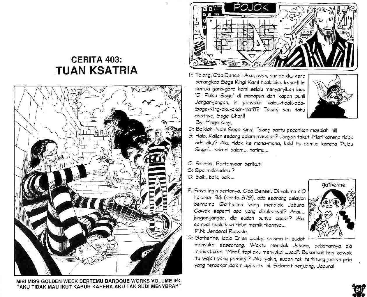 One Piece Chapter 403 - 67