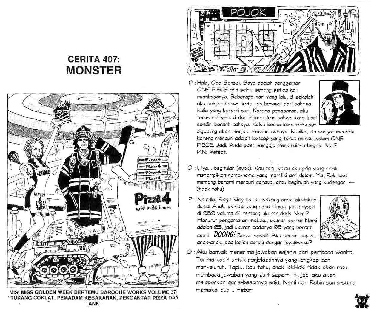 One Piece Chapter 407 - 67