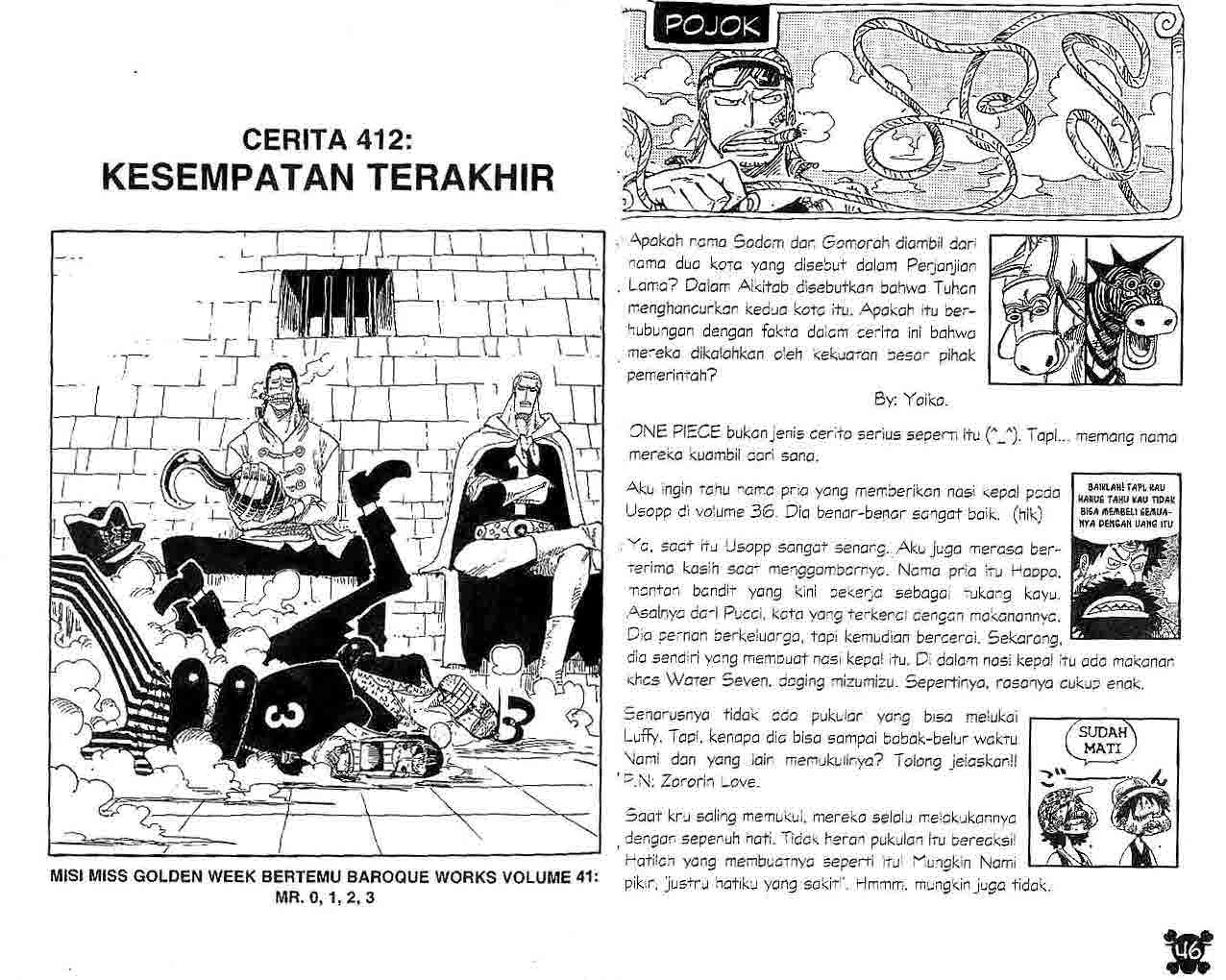 One Piece Chapter 412 - 67