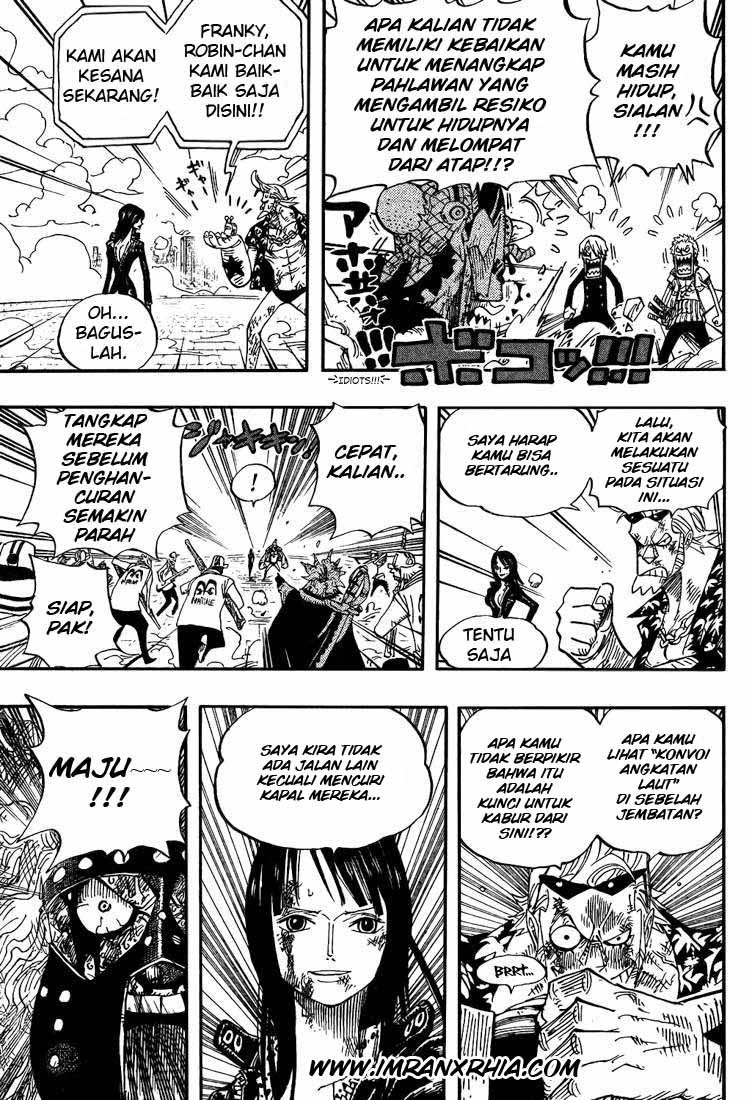One Piece Chapter 420 - 129