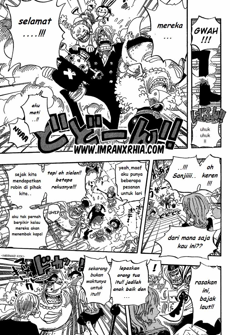 One Piece Chapter 428 - 129