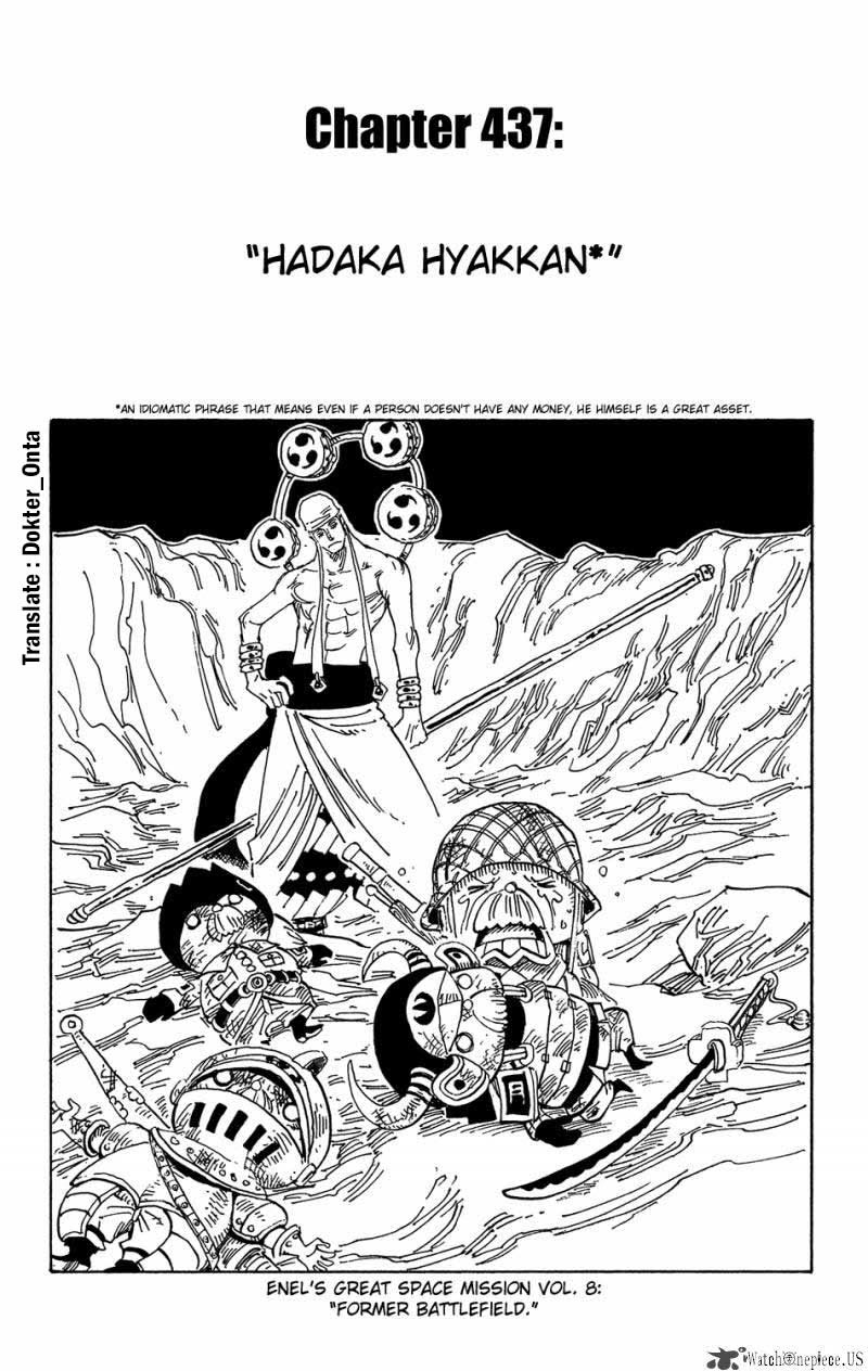 One Piece Chapter 437 - 109
