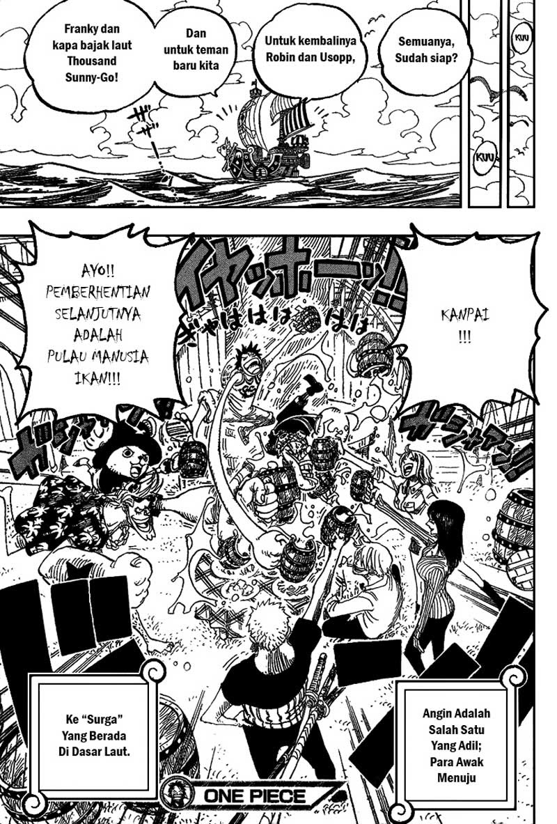 One Piece Chapter 439 - 135