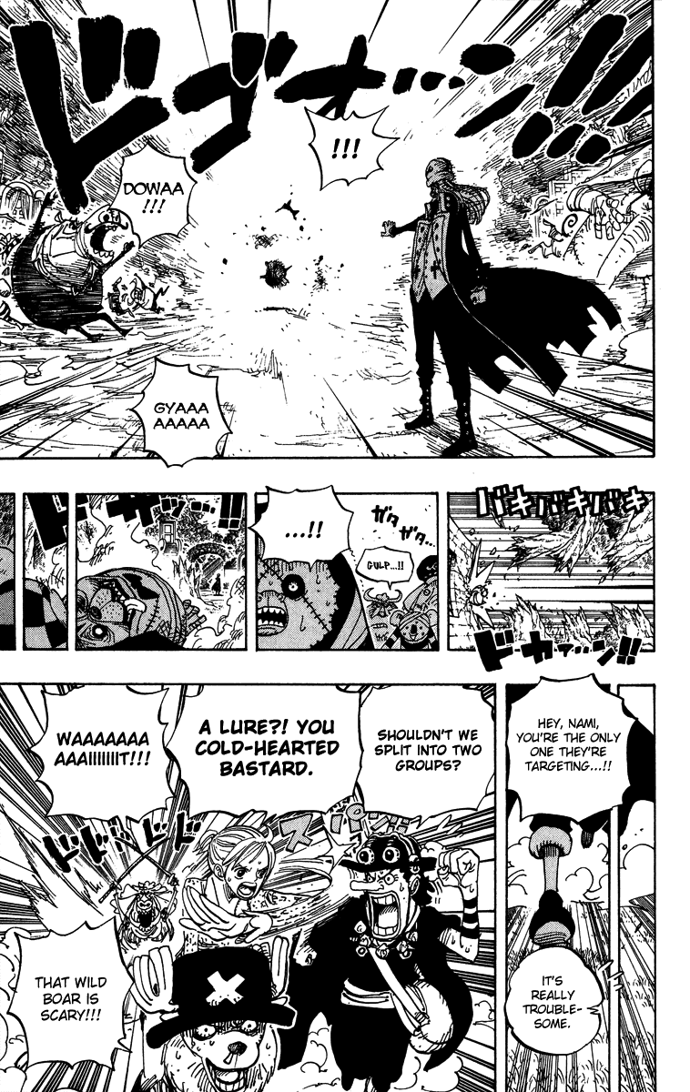 One Piece Chapter 453 - 129