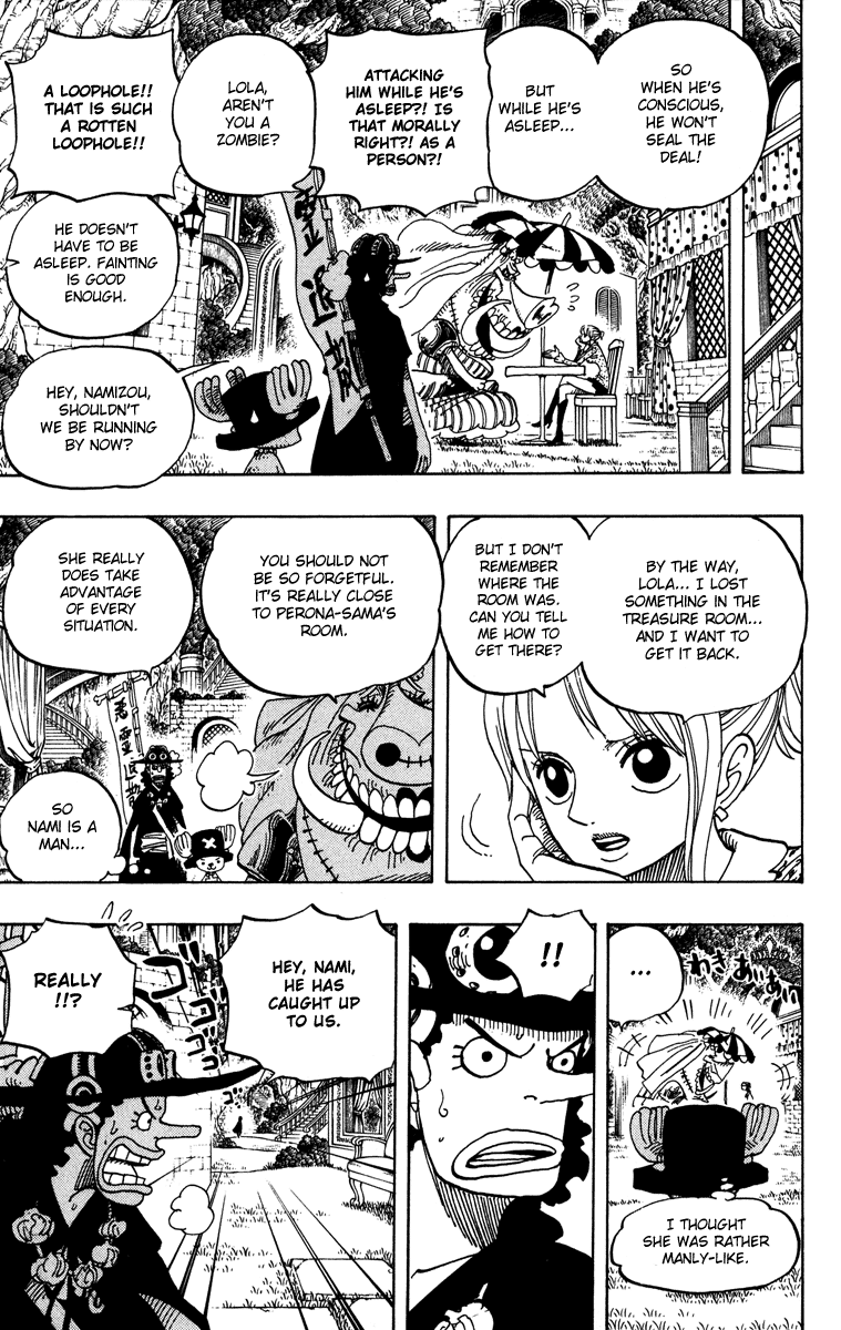 One Piece Chapter 454 - 123