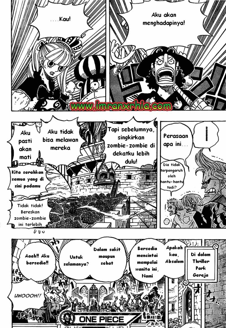 One Piece Chapter 461 - 155