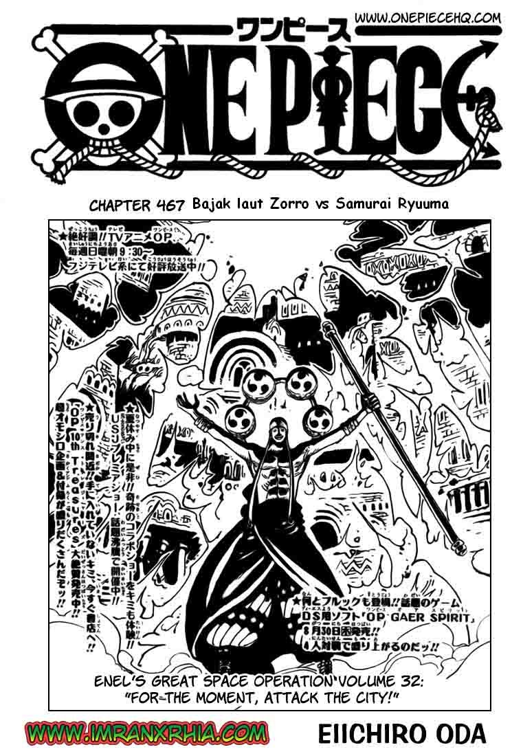 One Piece Chapter 467 - 115