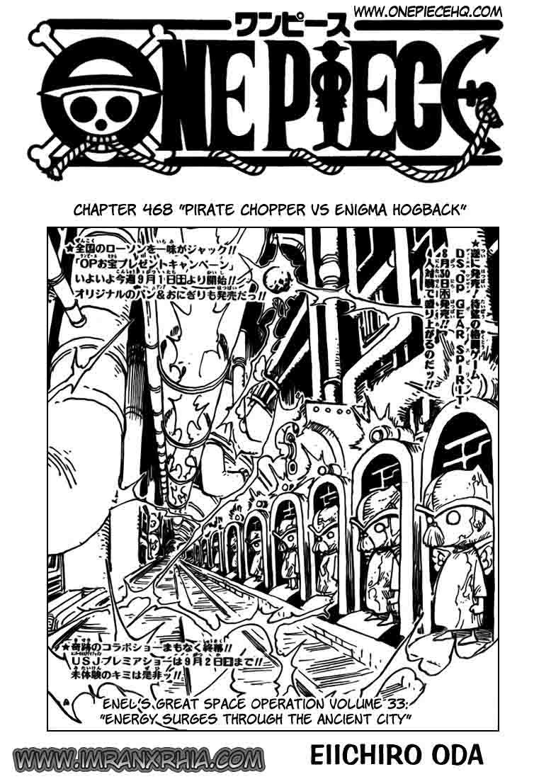 One Piece Chapter 468 - 121