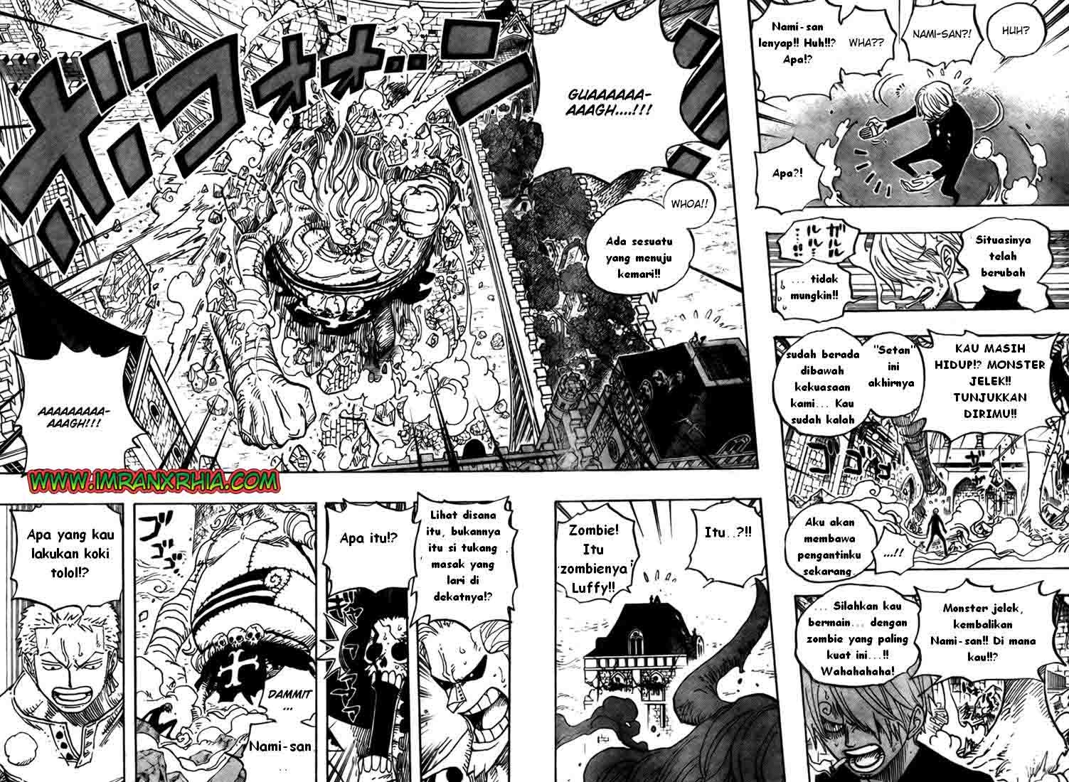 One Piece Chapter 469 - 127