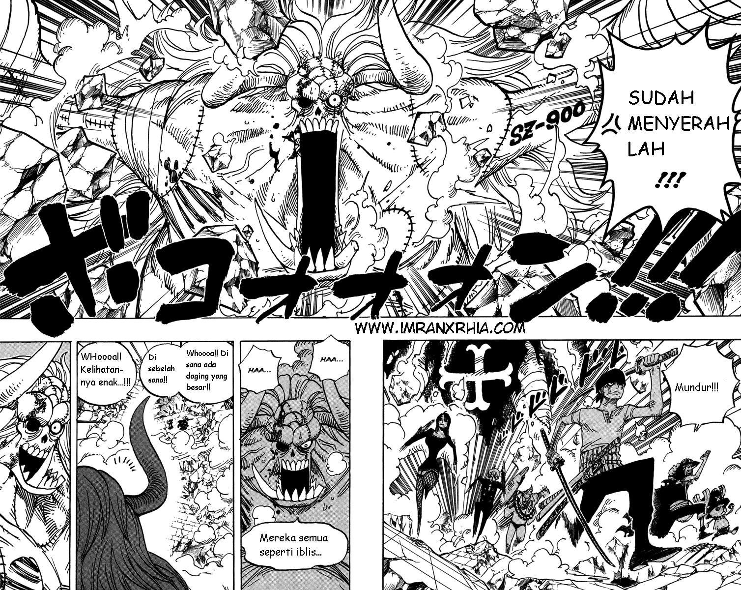 One Piece Chapter 473 - 125