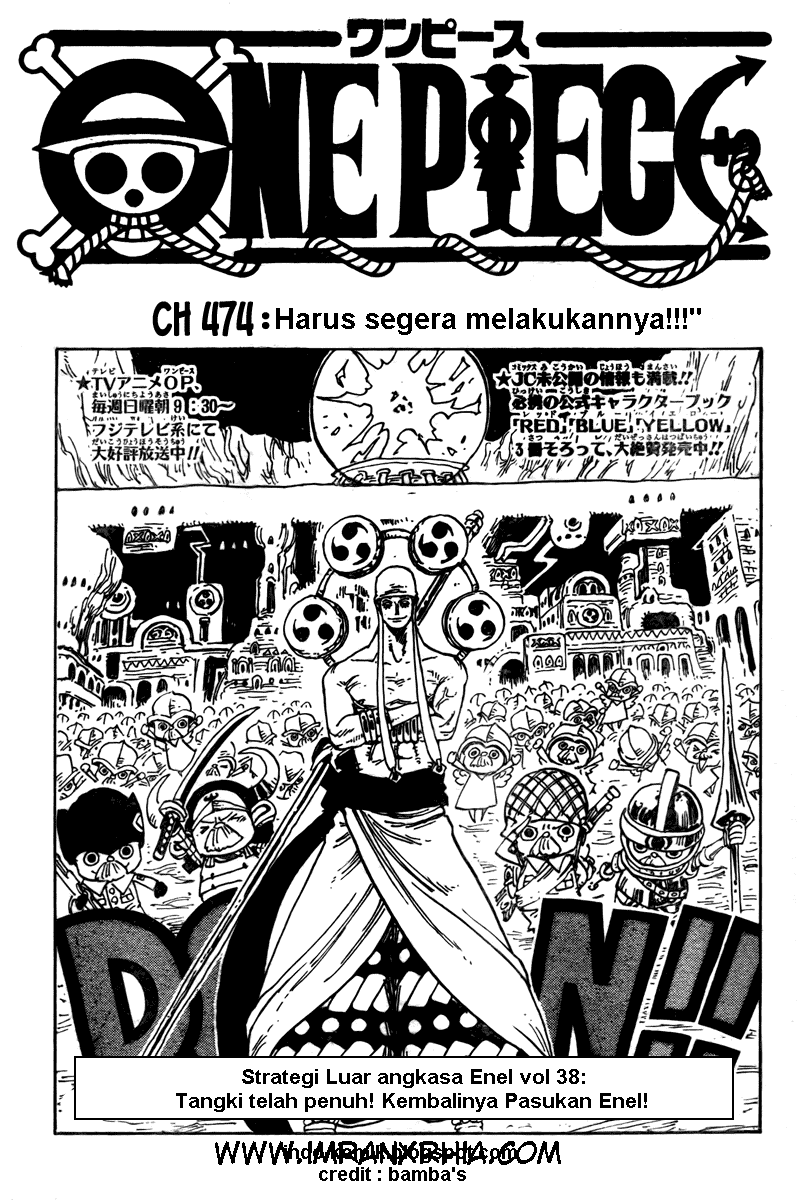 One Piece Chapter 474 - 115