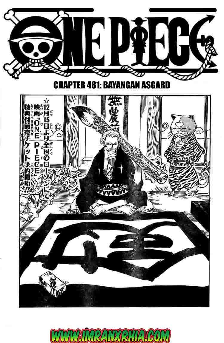 One Piece Chapter 481 - 109