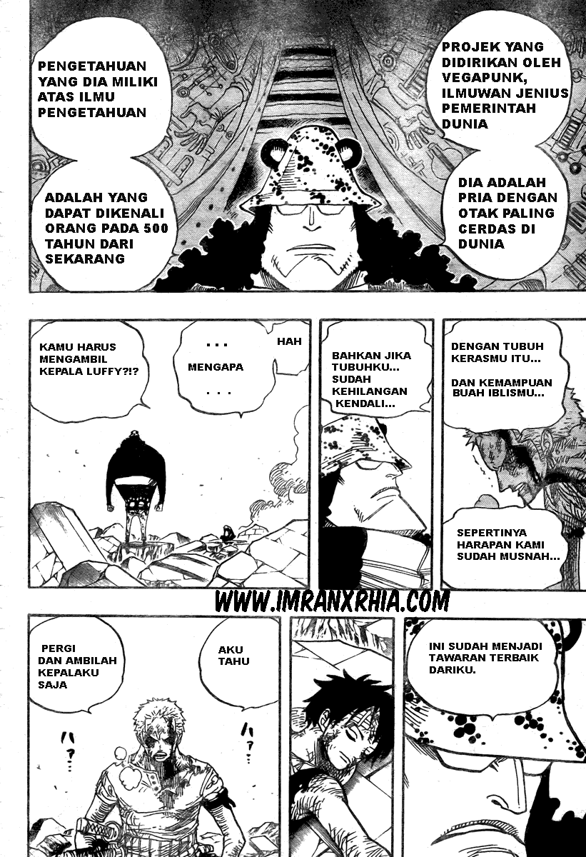 One Piece Chapter 485 - 139