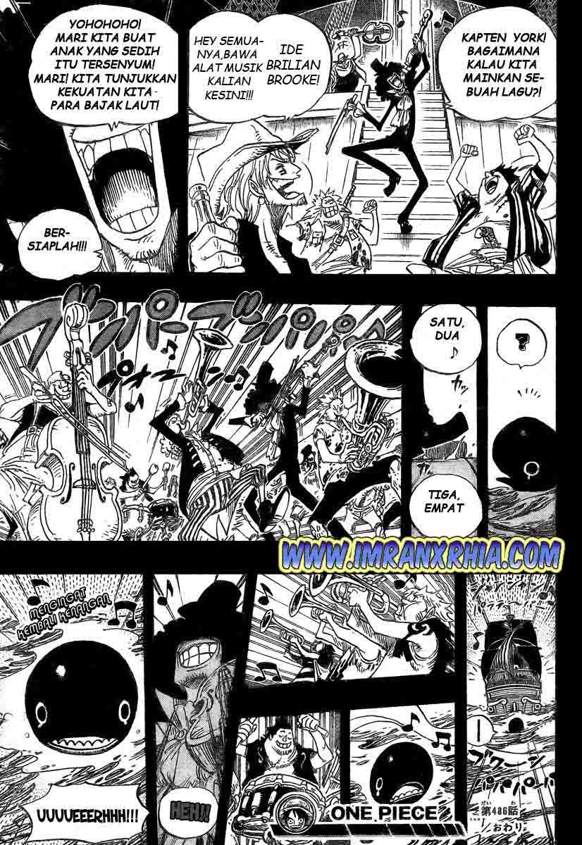 One Piece Chapter 486 - 157
