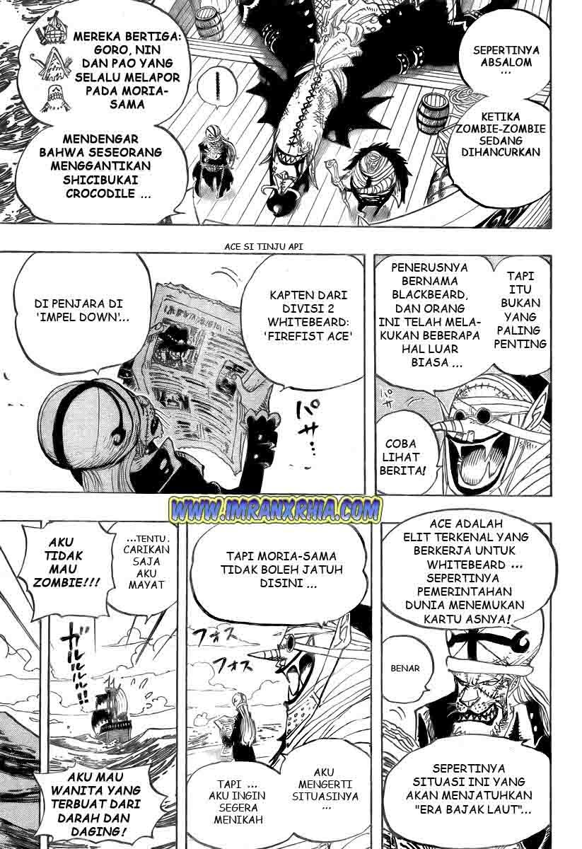 One Piece Chapter 486 - 125