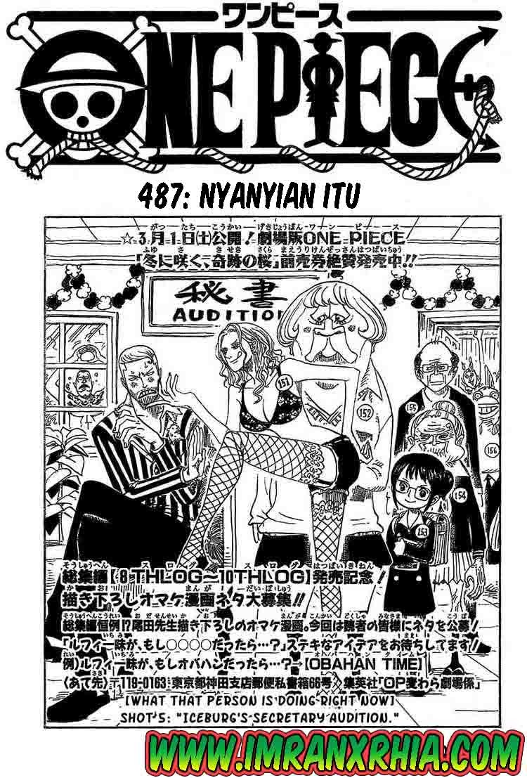 One Piece Chapter 487 - 121