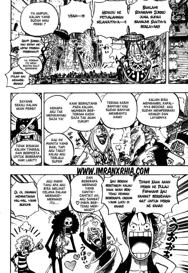 One Piece Chapter 489 - 127