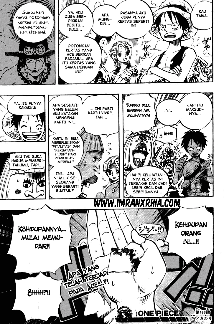 One Piece Chapter 489 - 133