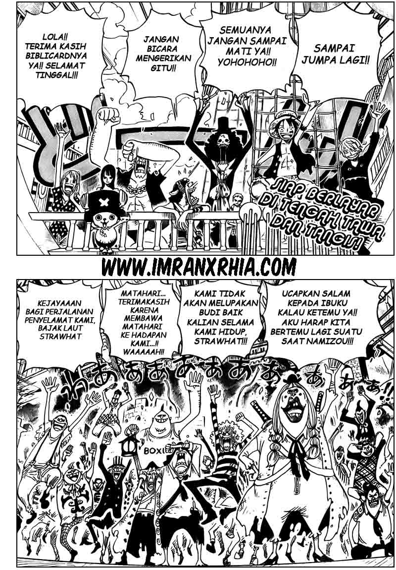 One Piece Chapter 490 - 117