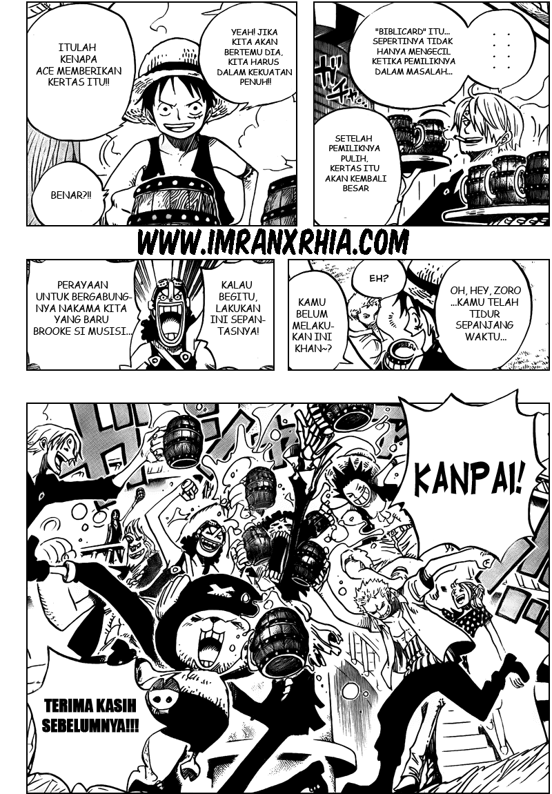 One Piece Chapter 490 - 125